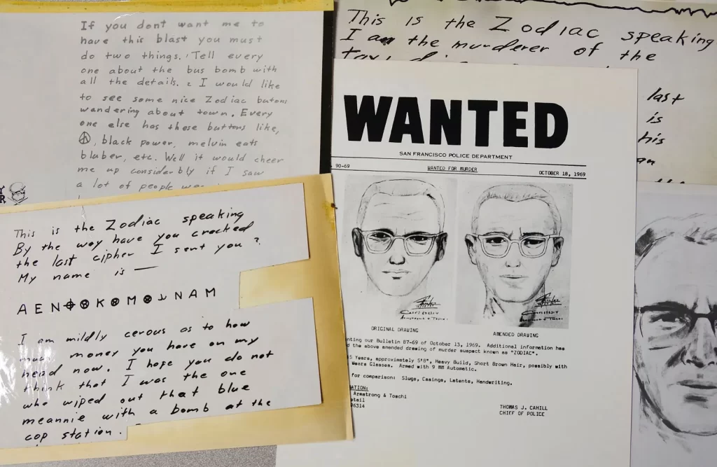 คดีฆาตกรรมจากฆาตกรจักรราศี ( Zodiac Killer)