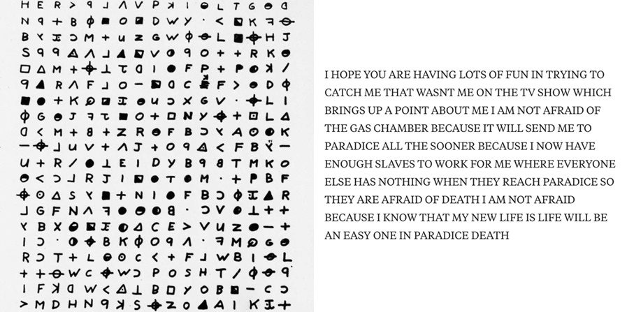 คดีฆาตกรรมจากฆาตกรจักรราศี ( Zodiac Killer)