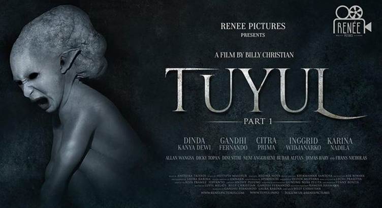การปรากฏตัวของ Tuyul ในโลกภาพยนตร์