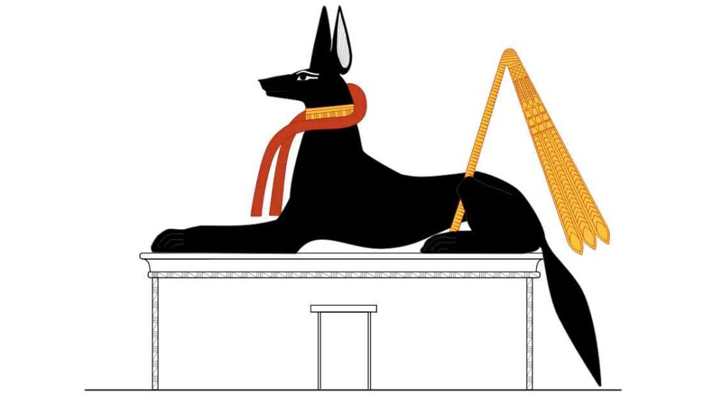 Jackal สัญลักษณ์แห่งความตายที่ว่ากันว่าเป็นผู้นำทางวิญญาณสู่ภพใหม่ 