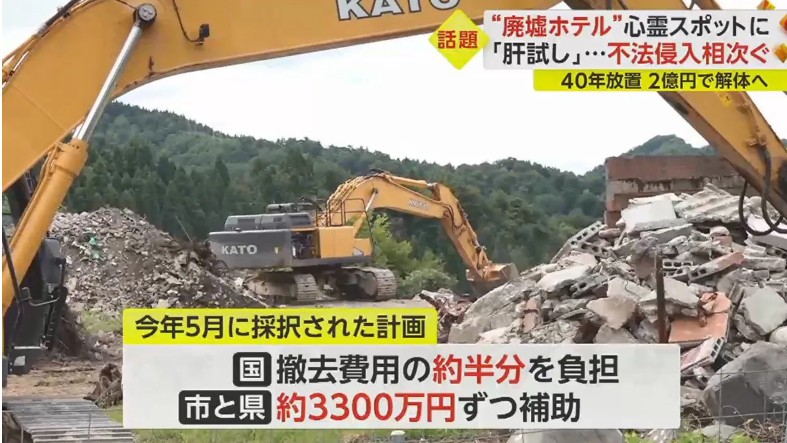 การรื้อถอนโรงแรม